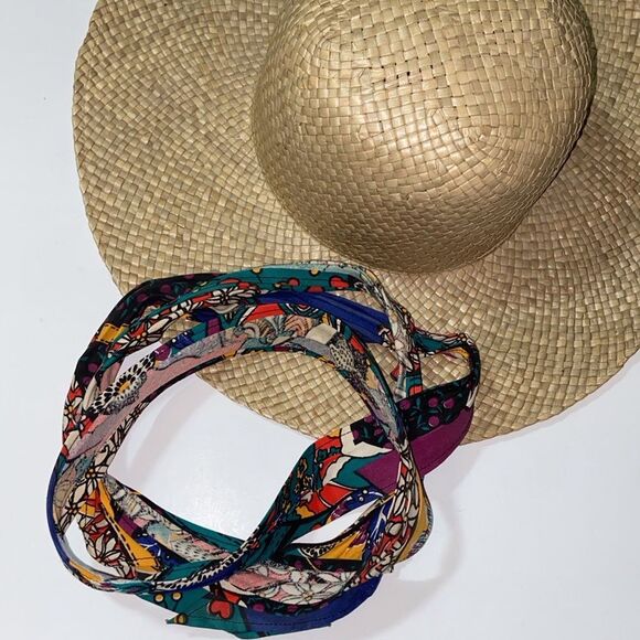 VTG,Happy Cappers By The Field Company Straw Unisex Hat Perfect For Sunny Days - Picture 2 of 16